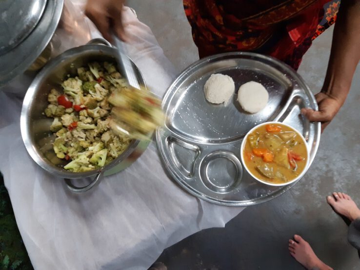 Ayurvedische Mahlezeit