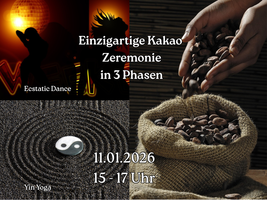 Kakao Zeremonie, Ecstatic Dance + Yin Yoga CO Yoga